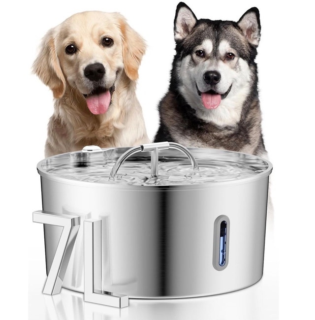 New Automatic Stainless Steel Pet Fountain