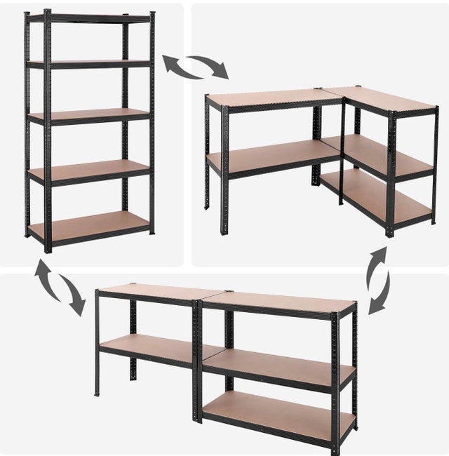 New 5-Tier Heavy-Duty Shelving Unit UGLR040B01 - photo 3