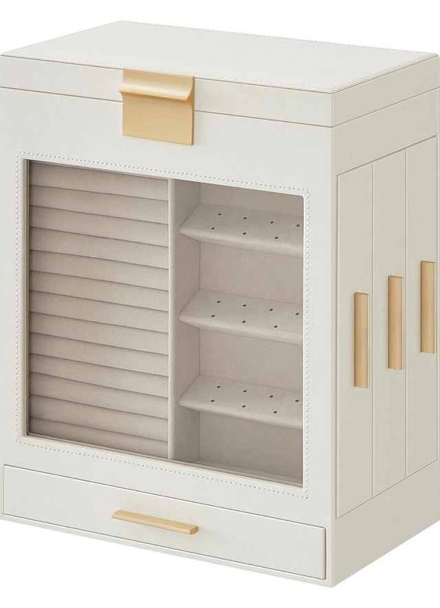 New Jewelry Organizer Box 6.1x10.3x12.6 Inches UJBC162W01
