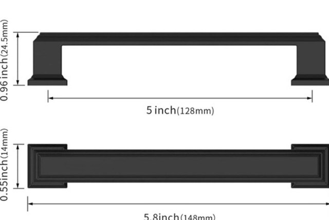 ASIDRAMA Kitchen Cabinet Pulls - 10 Pack, 5" - photo 2