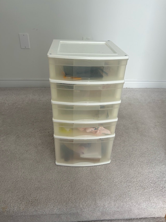 Plastic Storage Drawers