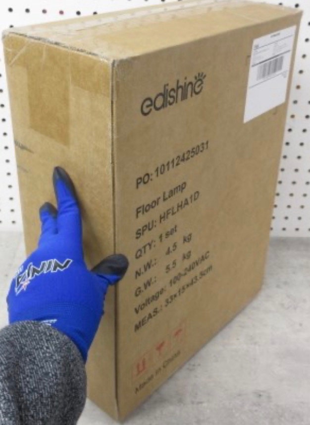 EDISHINE 64" Corner Shelf Floor Lamp - photo 3