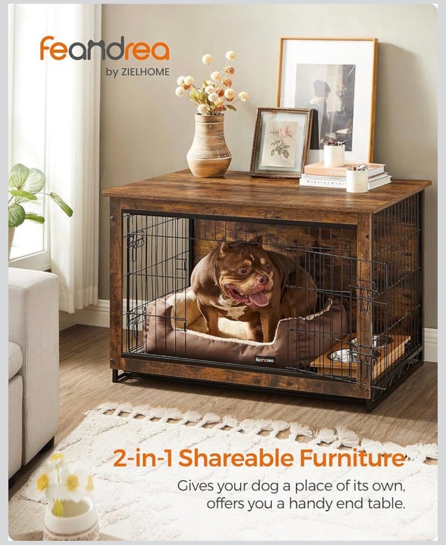 New Heavy Duty Dog Crate for Dogs up to 32kg - photo 2