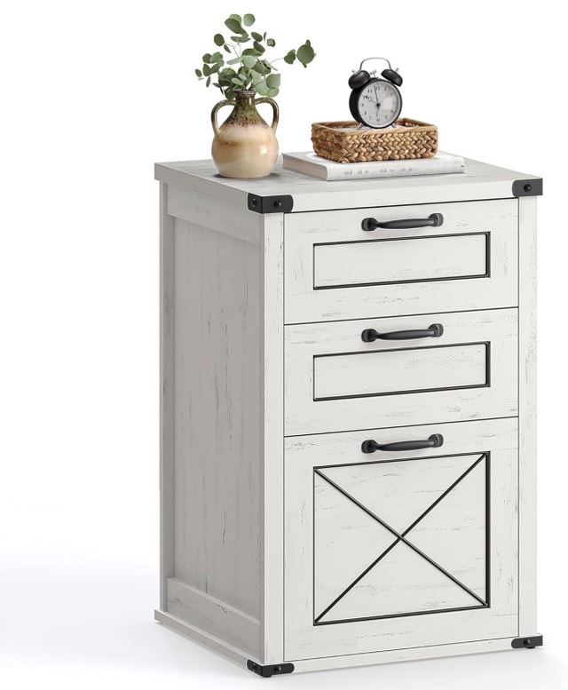 New Cabinet - Modern Farmhouse Style, 3 Drawers
