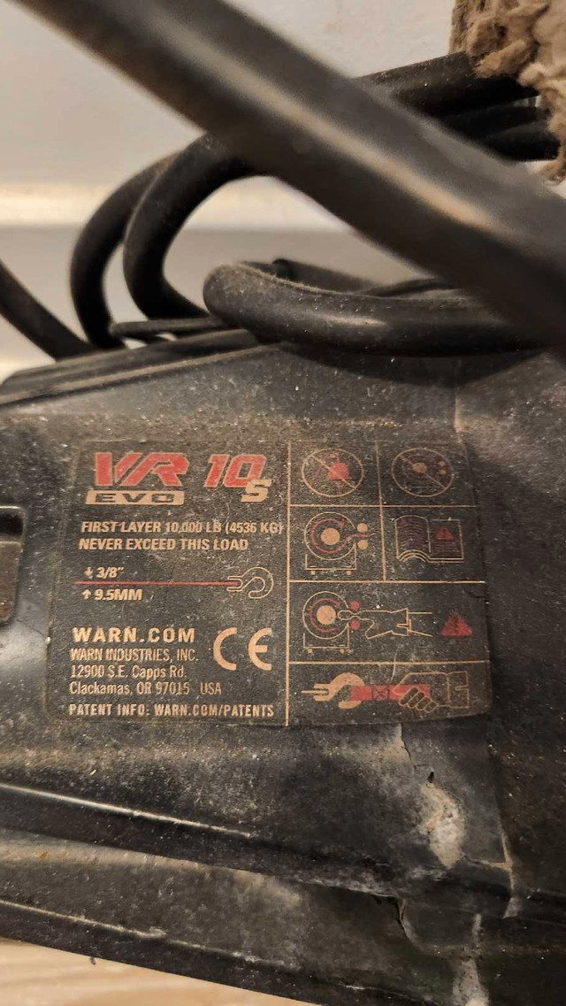 Warn VR EVO 10S Offroad Winch + remote - photo 4