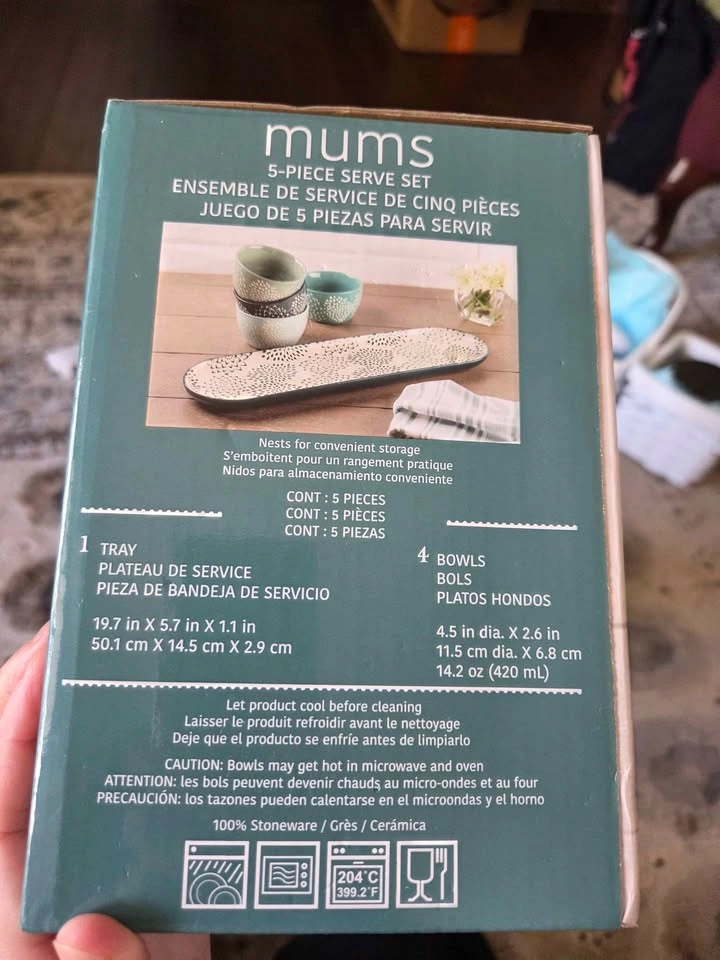 Mums 5- Piece Serving Set - photo 2