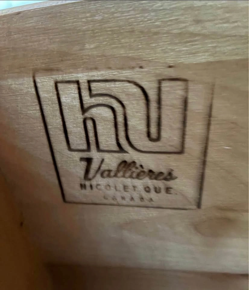 Vallières Solid Wood Dresser - 1960s - photo 3