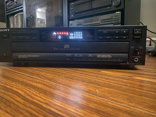 Sony 5 Disc CD Player * 100% Functional 🌱 - photo 2