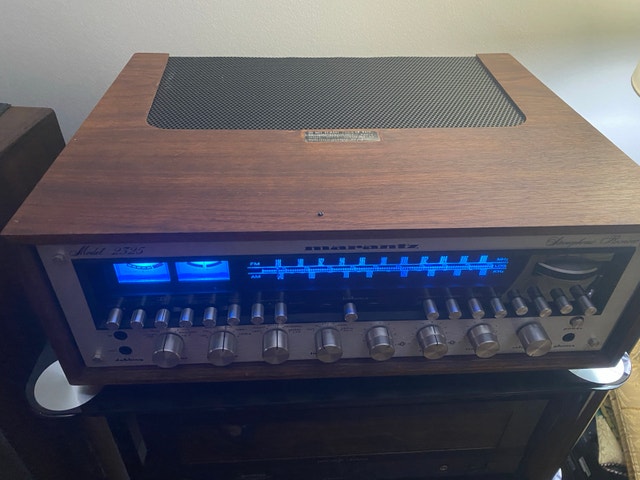 Marantz 2325 Receiver with WC-43 Wood Case - Serviced - photo 3