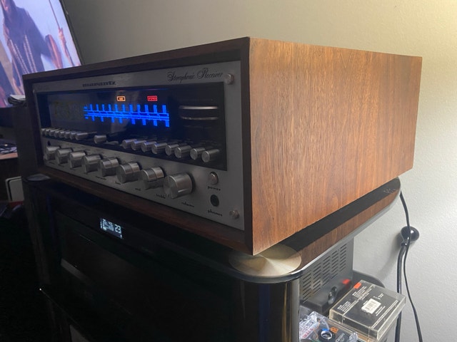 Marantz 2325 Receiver with WC-43 Wood Case - Serviced - photo 4