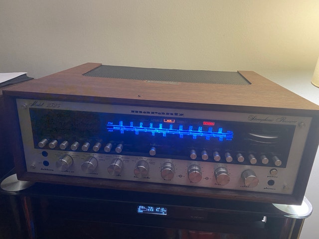 Marantz 2325 Receiver with WC-43 Wood Case - Serviced - photo 5