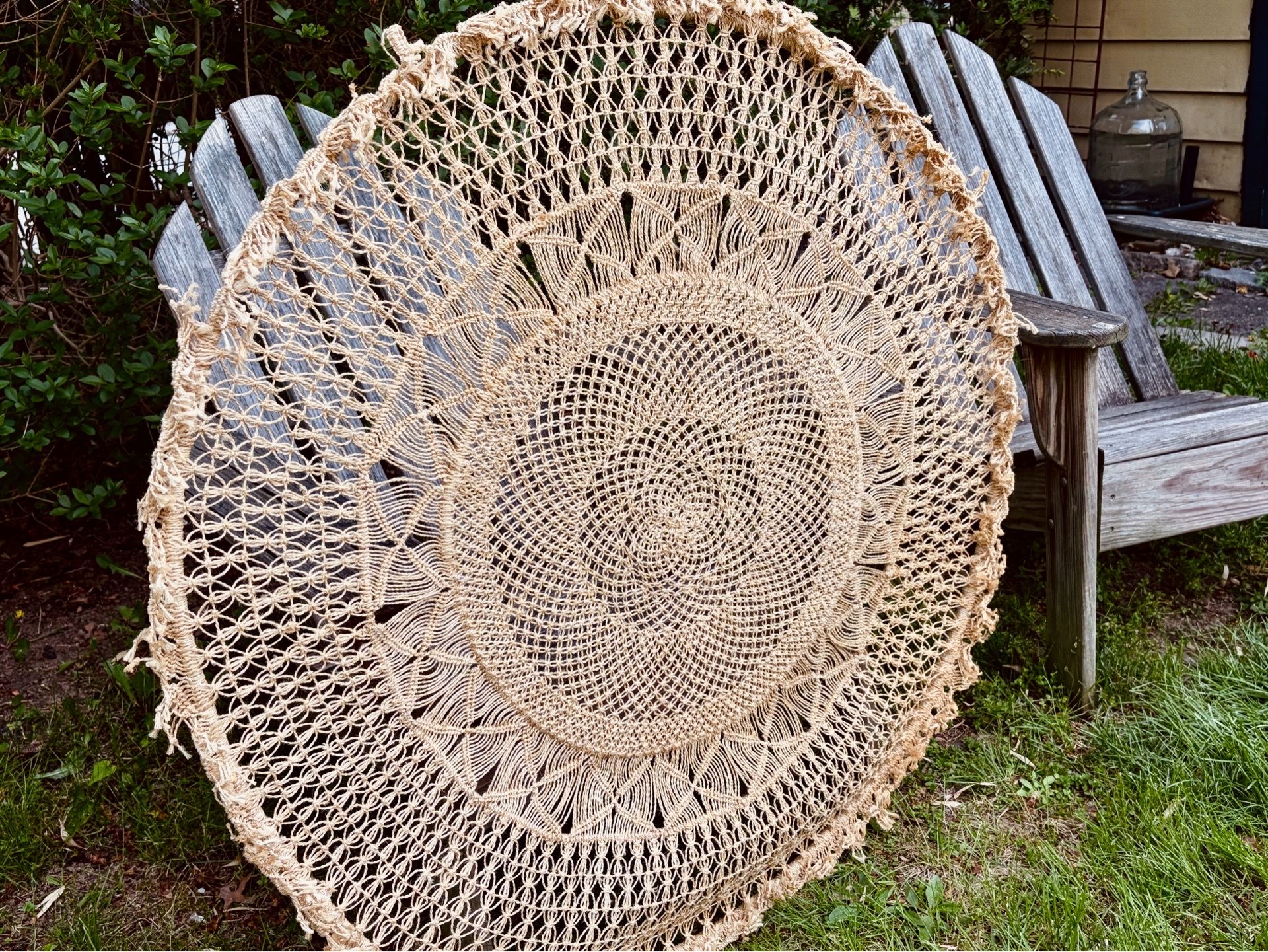 Large Macramé Wall Decor Piece