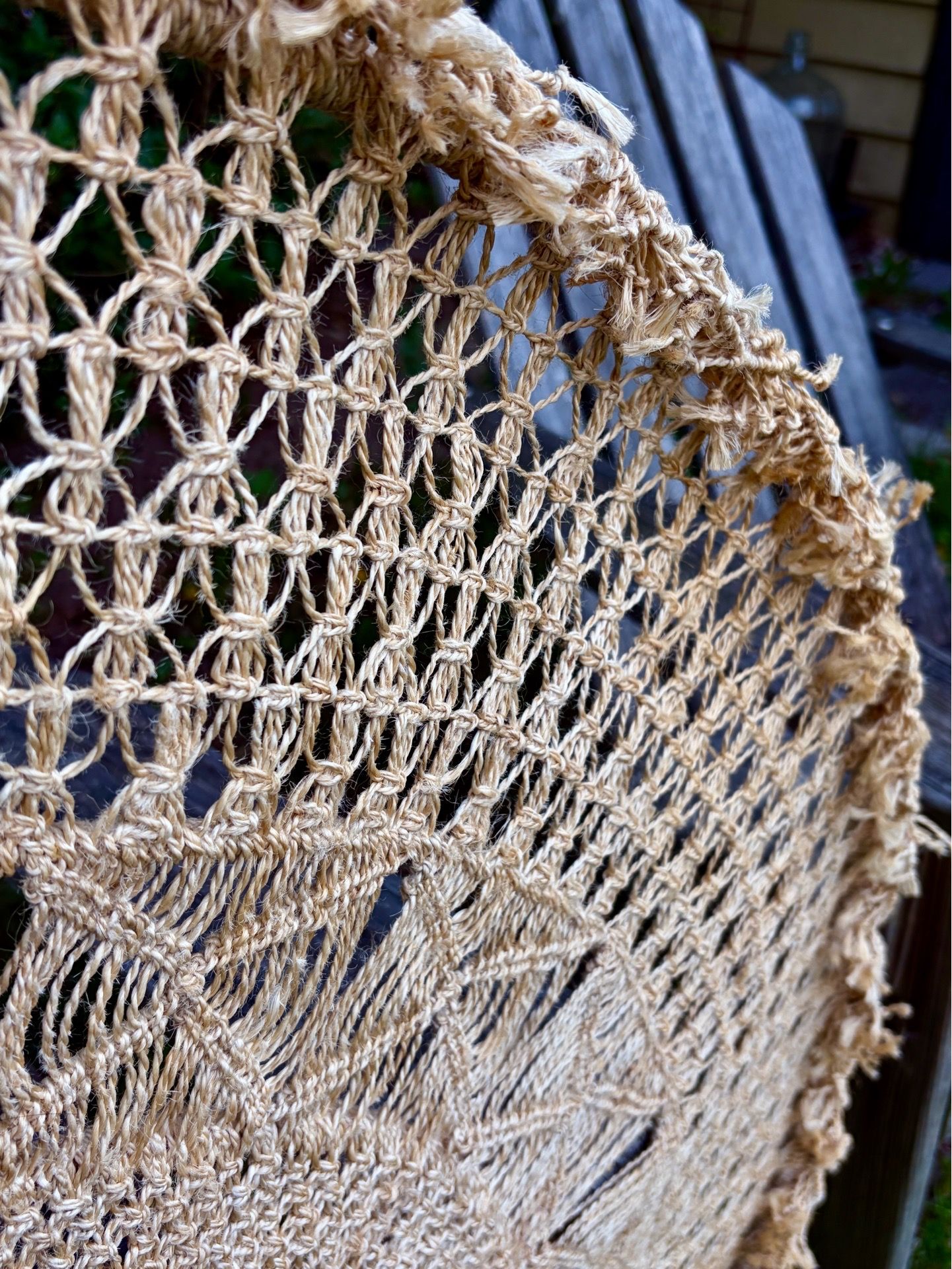 Large Macramé Wall Decor Piece - photo 2
