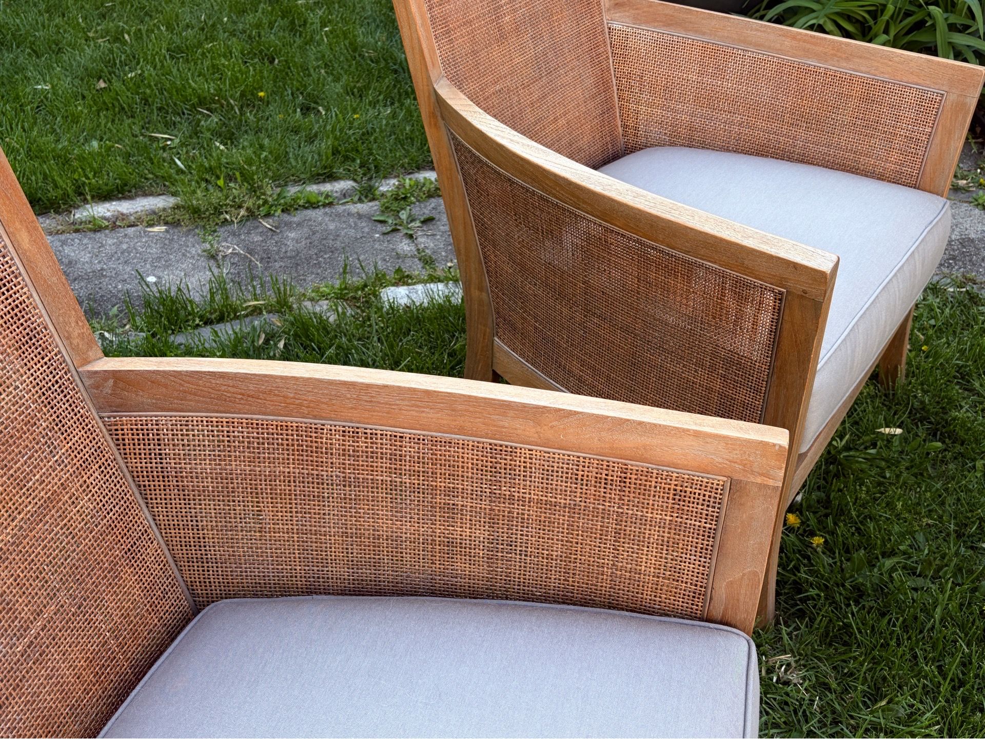 Crate and Barrel Arm Chairs - photo 3