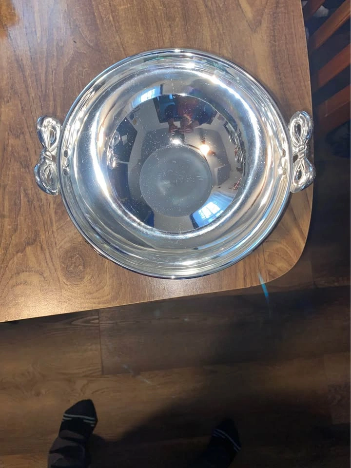 Silver colored presentation bowl - photo 3