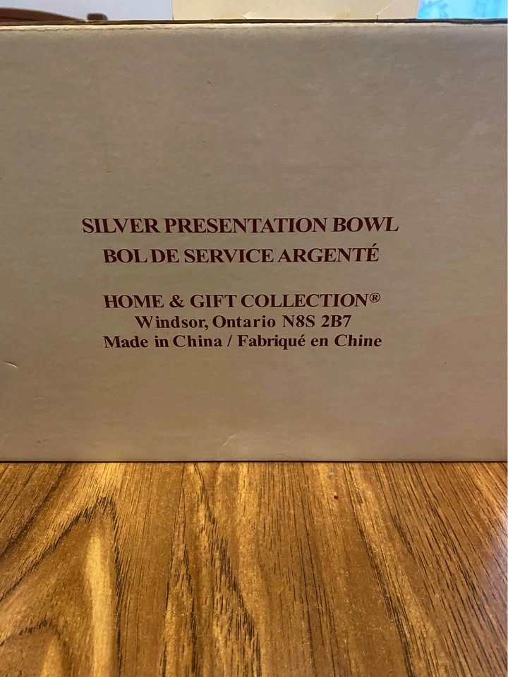 Silver colored presentation bowl - photo 4