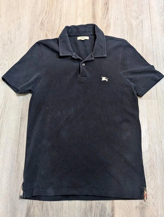Burberry Black Men's Polo - Size Small