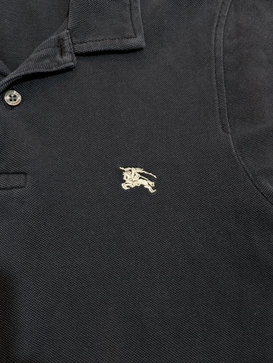 Burberry Black Men's Polo - Size Small - photo 3