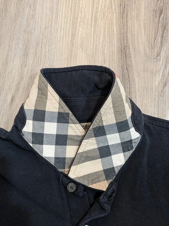 Burberry Black Men's Polo - Size Small - photo 4