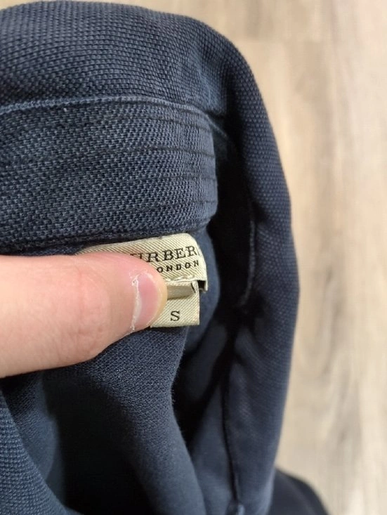 Burberry Black Men's Polo - Size Small - photo 5