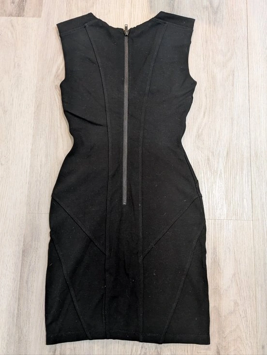 Talula by Aritzia Black Bodycon Mini Dress – Size 2 - photo 4