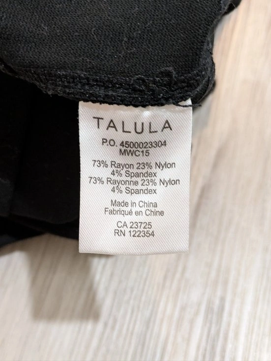 Talula by Aritzia Black Bodycon Mini Dress – Size 2 - photo 5