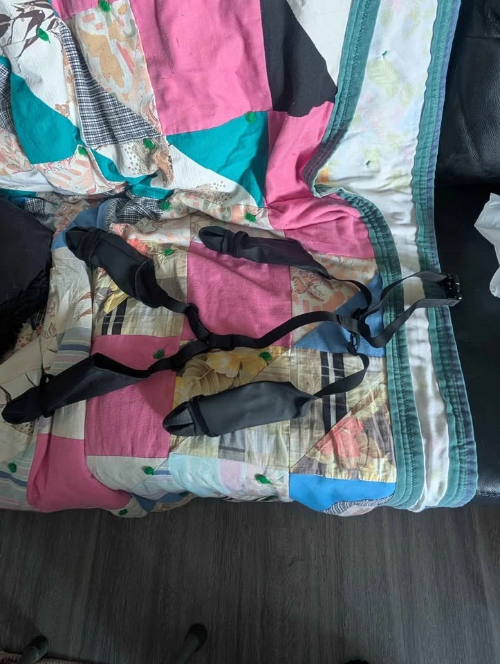 Dog Boots with Suspenders - Size Small - photo 3