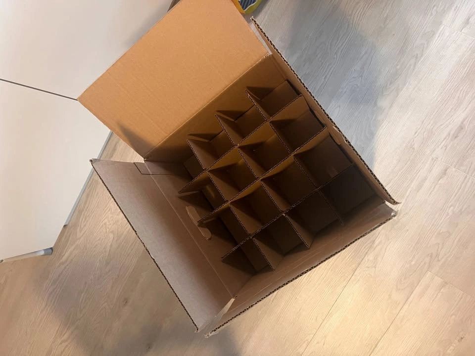 Drinking glass moving box - photo 2