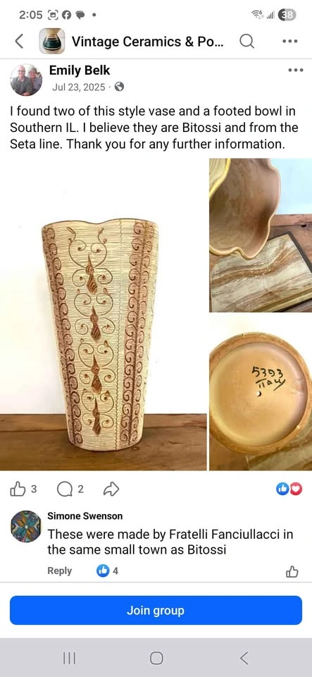 Fratelli Fanciullacci Vase - photo 4
