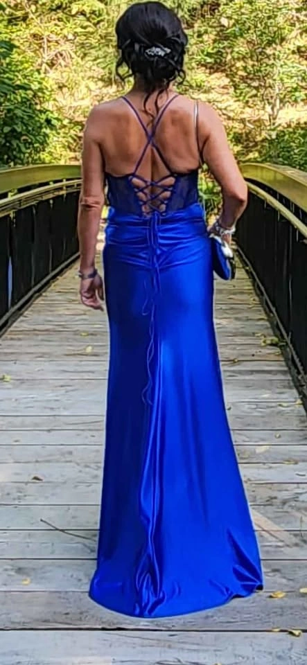 Royal Blue Dress, Size 6 (Laura) (S/M) - photo 2