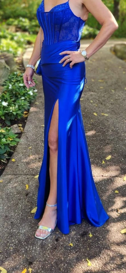Royal Blue Dress, Size 6 (Laura) (S/M) - photo 3
