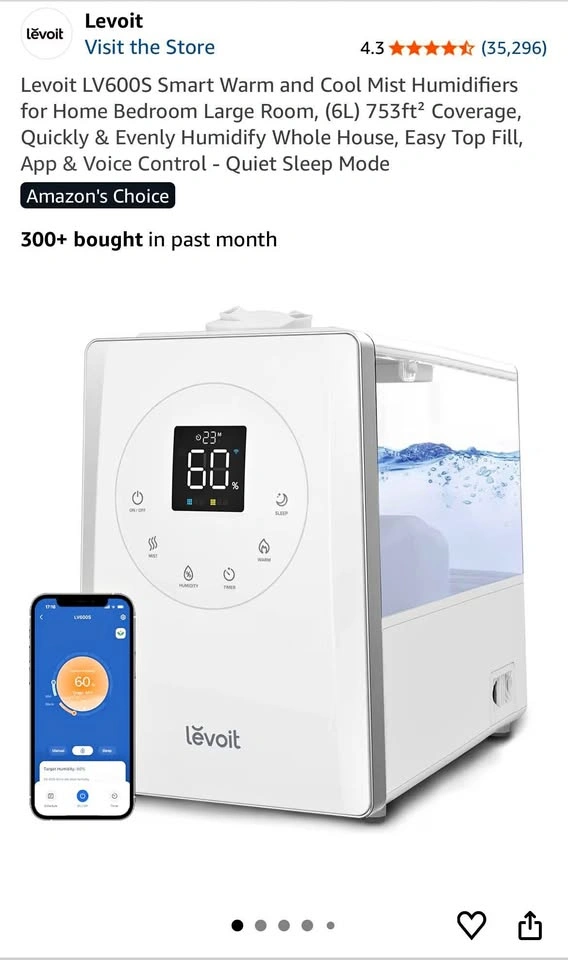 Levoit LV600S Smart Humidifier (6L)