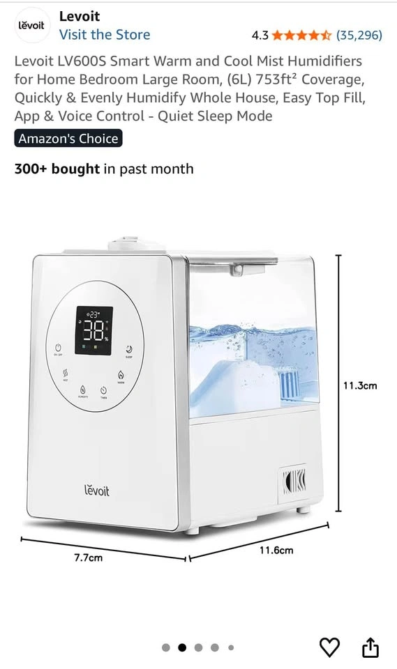 Levoit LV600S Smart Humidifier (6L) - photo 5