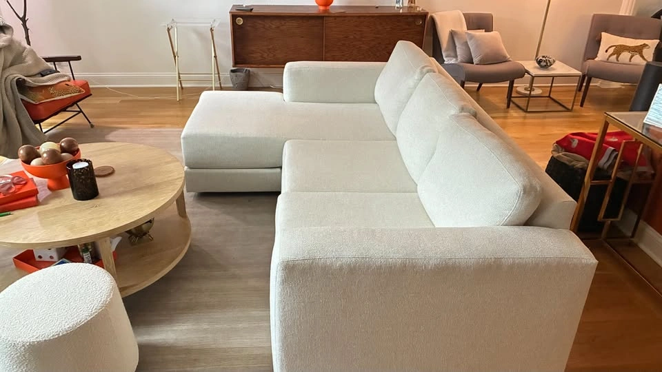 Crate & Barrel Peyton 3 Seat Lounger Reversible Ottoman - photo 4