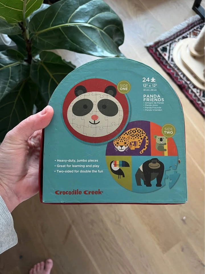 Crocodile Creek two sided puzzle - photo 2