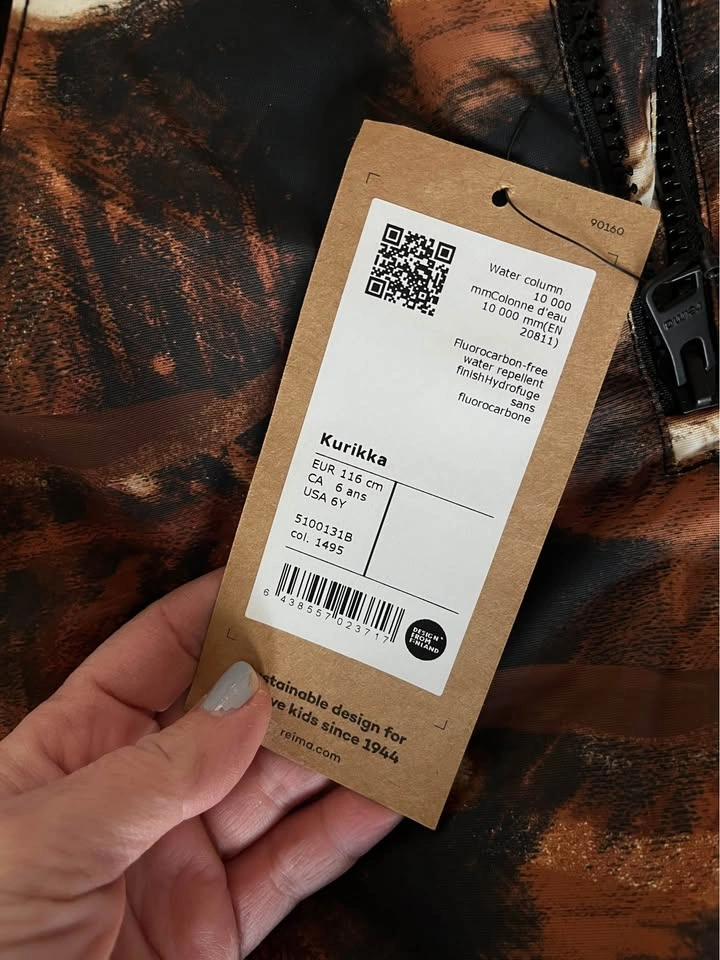 REIMA BNWT size 6 snowsuit Kurrika - photo 2