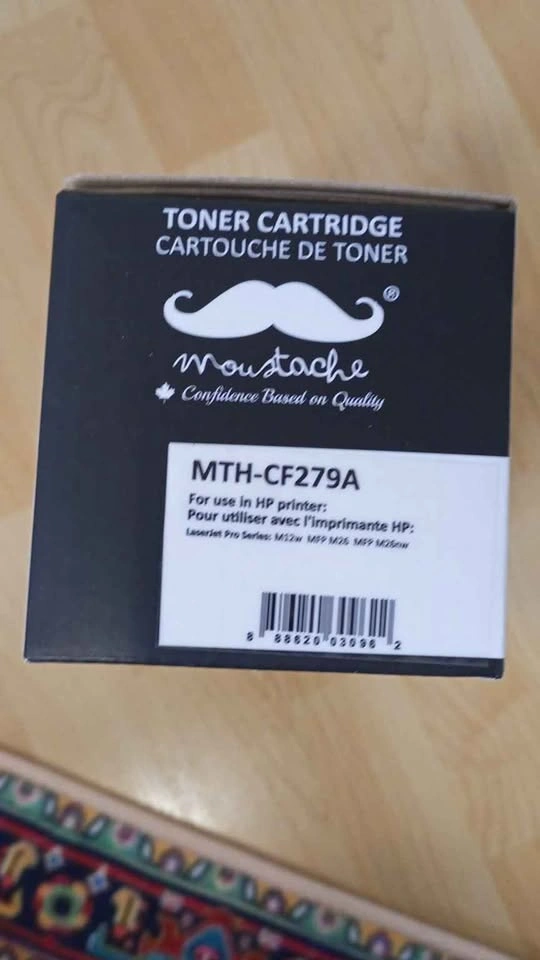 Moustache Black Toner Cartridge MTH-CF279A for HP - photo 4