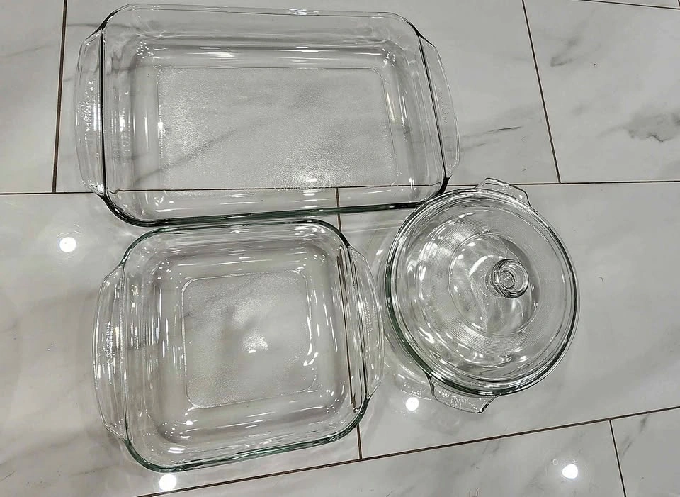 3-Piece Glass Bakeware Set