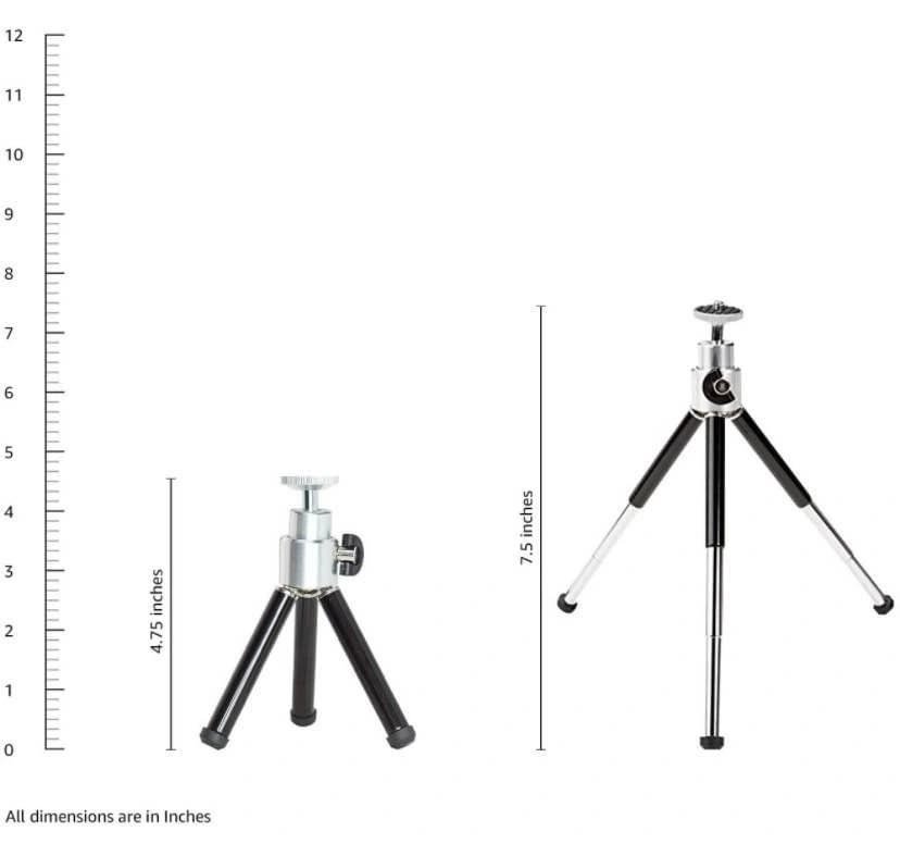 AmazonBasics Lightweight Mini Tripod - photo 3