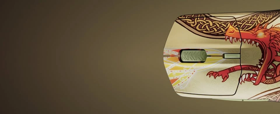 SteelSeries Wireless Gaming Mouse CS2 Dragon Lore Edition - photo 5