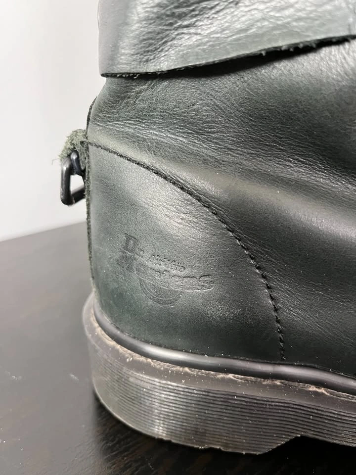 Vintage Green/Plaid Doc Martens - Women's Size 8 - photo 4