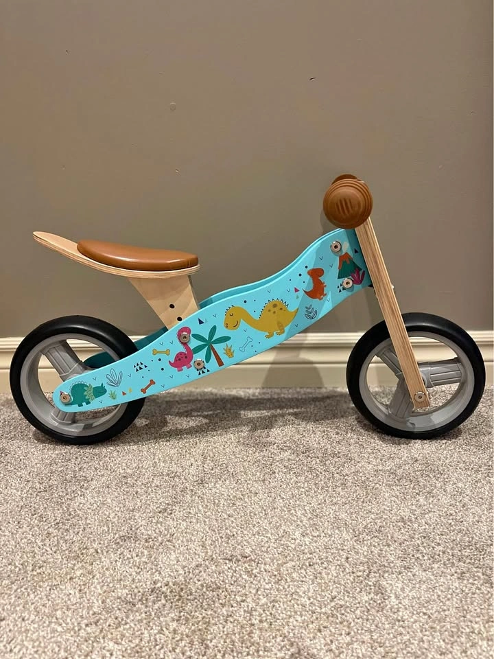 Coco Village Balance Bike - Dinosaur Print