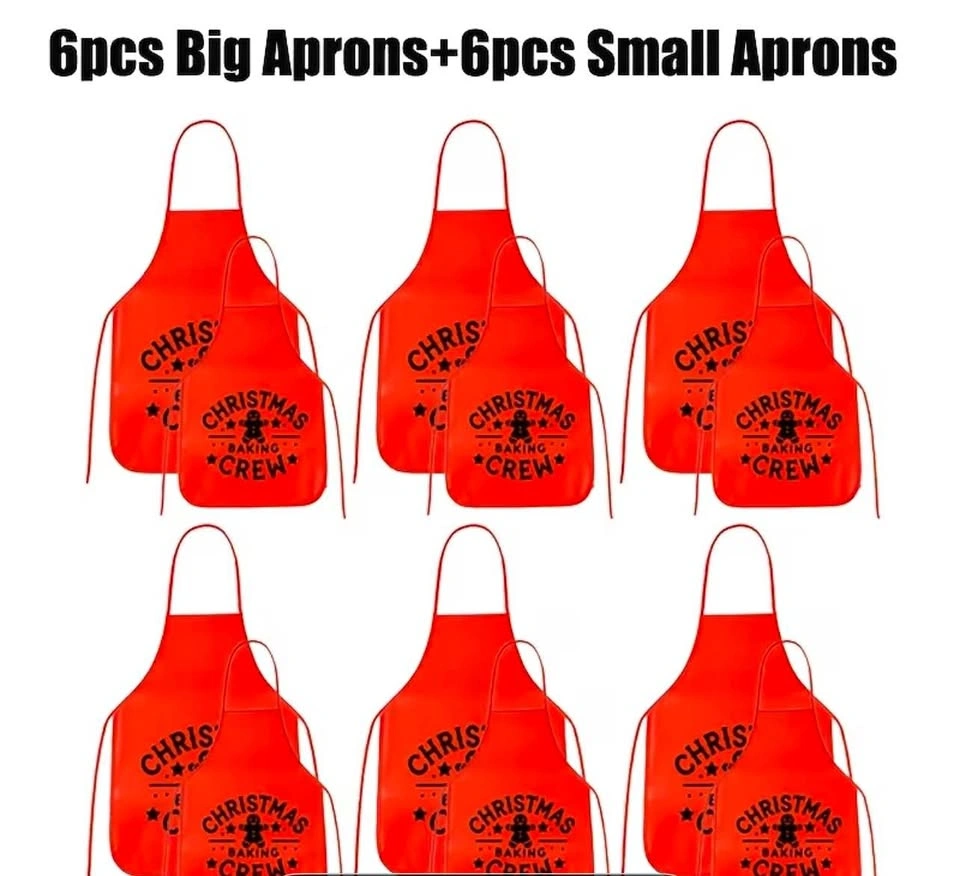 Christmas Parent & Child Matching Aprons