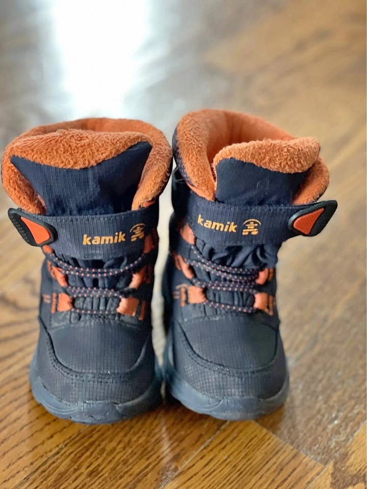 Kamik toddler winter boots size 6