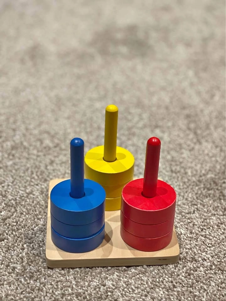 Wooden Disk Puzzle Toy