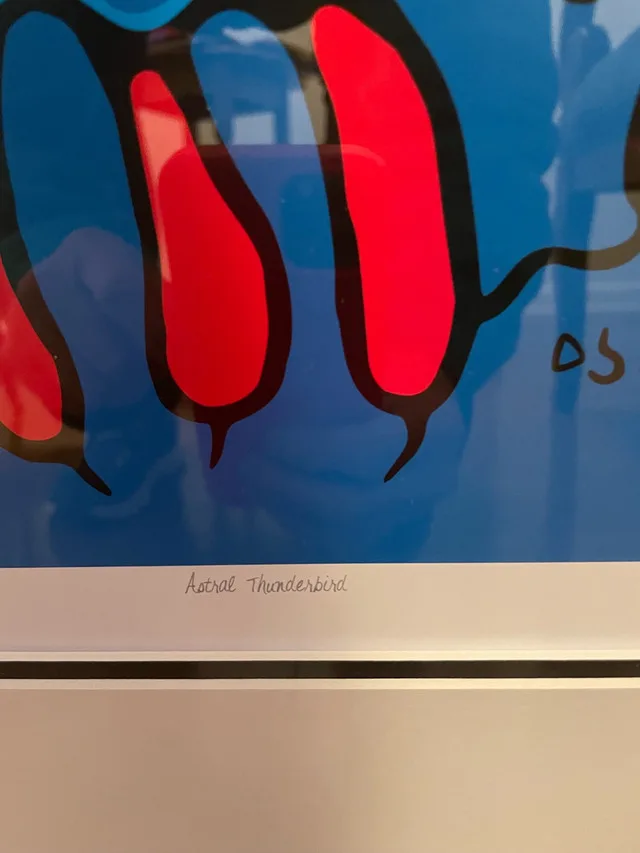 Astral Thunder Bird Indigenous Numbered Print image indicator(5)