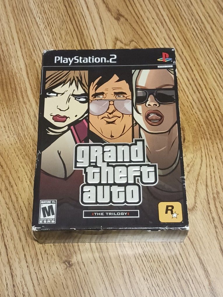 Grand Theft Auto: The Trilogy (III & VC Sealed)