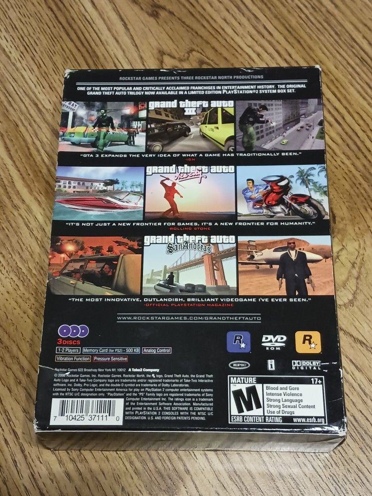 Grand Theft Auto: The Trilogy (III & VC Sealed) - photo 2
