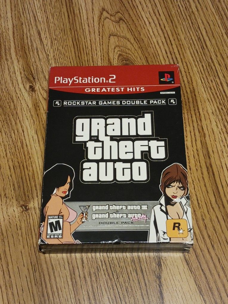 Grand Theft Auto Double Pack (Sealed Games)
