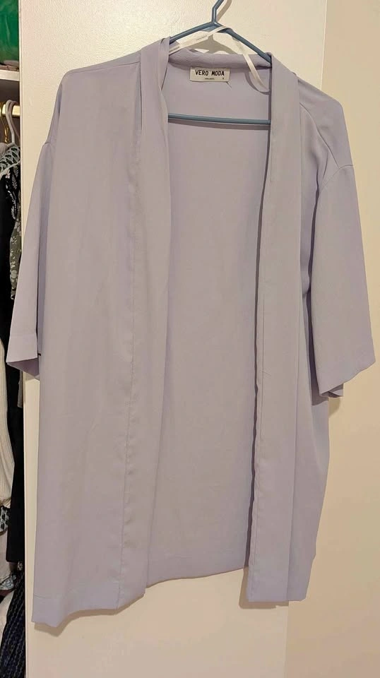 Vero Moda Lavender Kimono Cardigan - XS/S